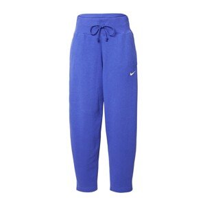 Nike Sportswear Nohavice  neónovo fialová / biela