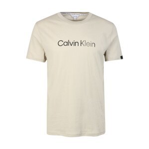 Calvin Klein Swimwear Tričko  sivobéžová / čierna