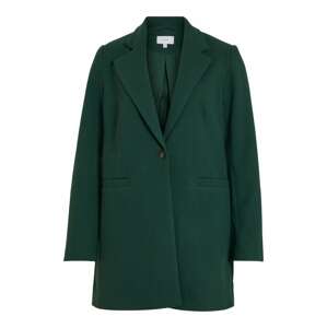 VILA Prechodný kabát 'POKO'  zelená / tmavozelená