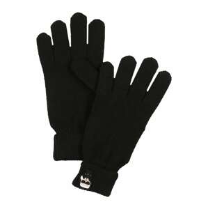Karl Lagerfeld Prstové rukavice  telová / čierna / biela