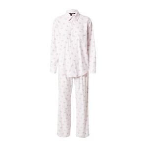Lauren Ralph Lauren Pyžamo  ružová / eozín / trávovo zelená