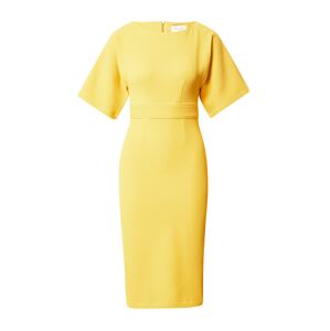 Closet London Puzdrové šaty  žltá
