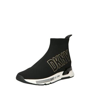 DKNY Slip-on obuv 'Nona'  čierna / žltá