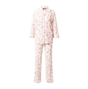 Lauren Ralph Lauren Pyžamo  zmiešané farby / biela