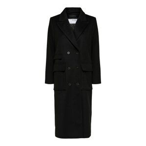Selected Femme Petite Prechodný kabát 'Katrine'  čierna