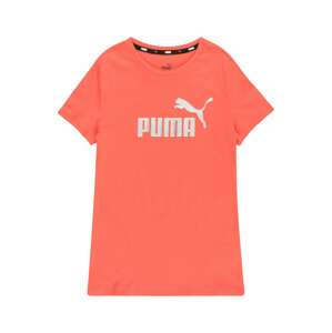 PUMA Funkčné tričko  koralová / strieborná