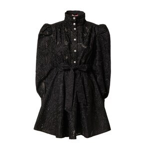 Custommade Košeľové šaty 'Linnea'  čierna