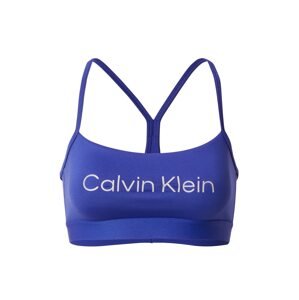 Calvin Klein Performance Športová podprsenka  modrá / biela