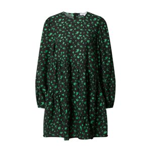 EDITED Šaty 'Lil'  zelená / čierna