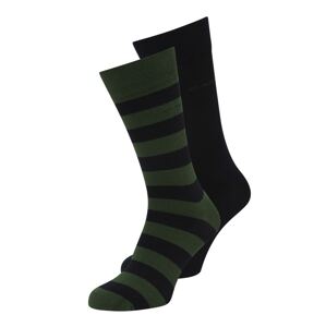 GANT Ponožky  zelená / čierna