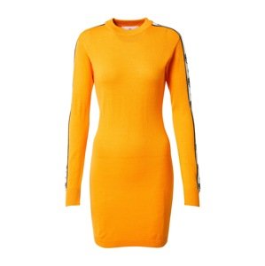Chiara Ferragni Pletené šaty 'VESTITI'  oranžová / čierna / biela