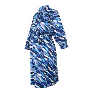 Vero Moda Maternity Košeľové šaty 'Kleo'  modrá / námornícka modrá / pastelovo fialová / biela