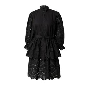 BRUUNS BAZAAR Košeľové šaty 'Rosie Emlin'  čierna