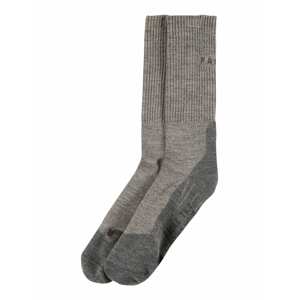 FALKE Športové ponožky  sivobéžová / tmavosivá
